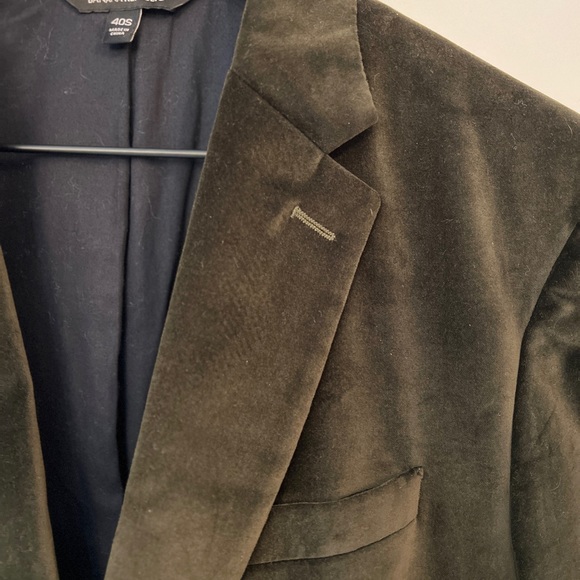 Italian Profilo Velvet Blazer BR - Picture 10 of 12